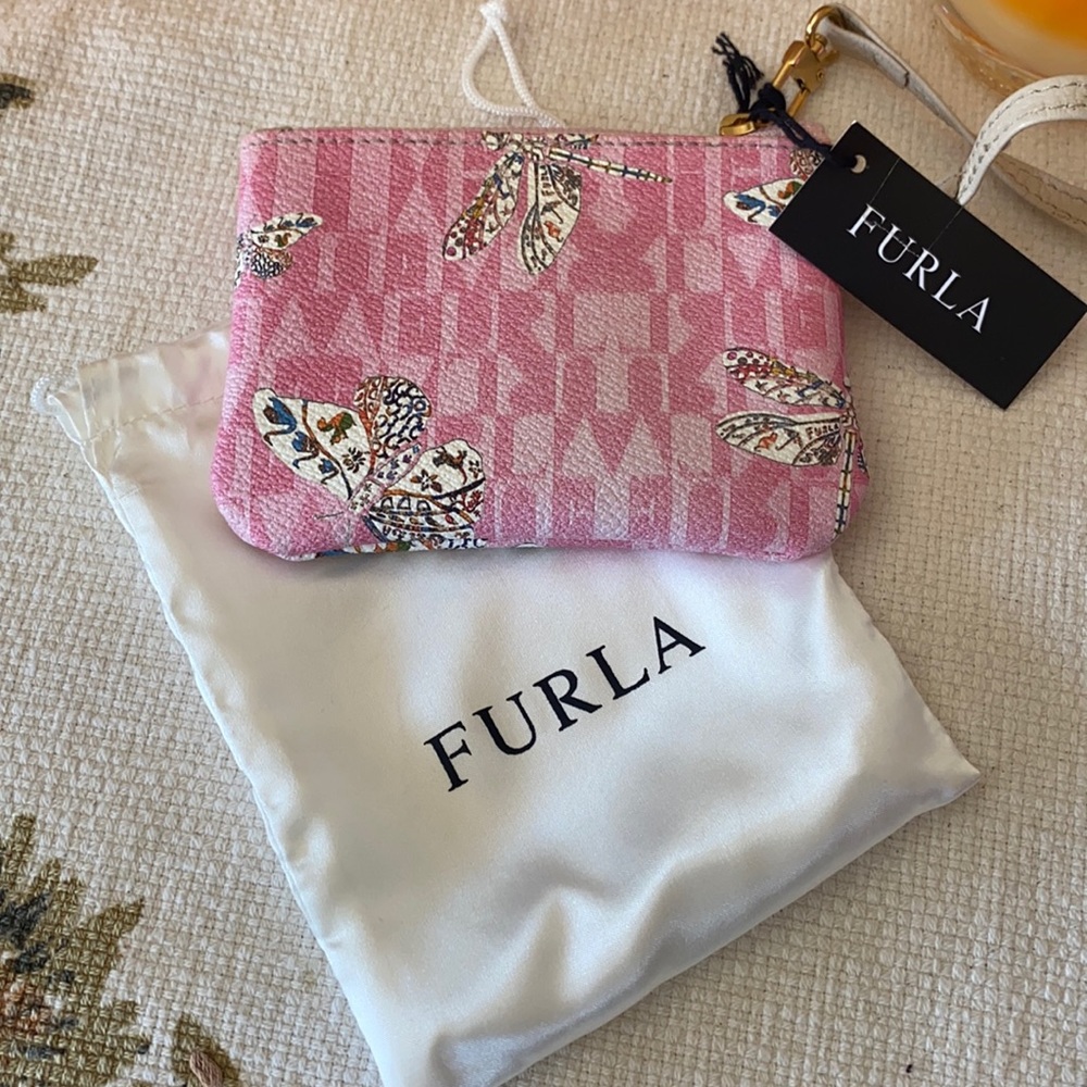 Furla Small Butterfly Wristlet